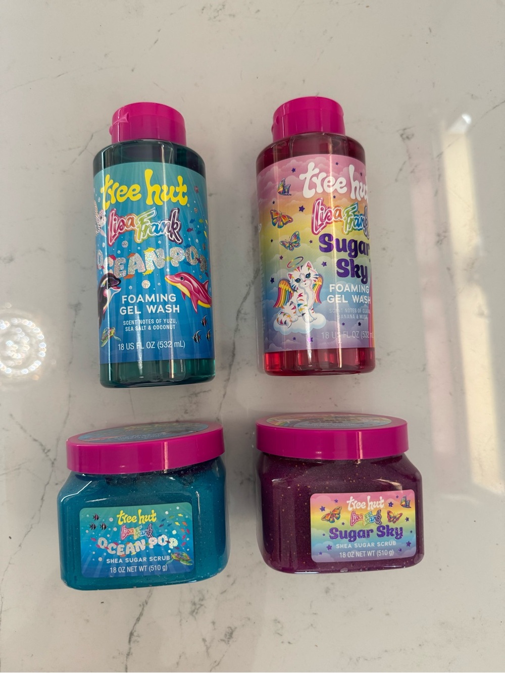 New Lisa Frank Bath Collection